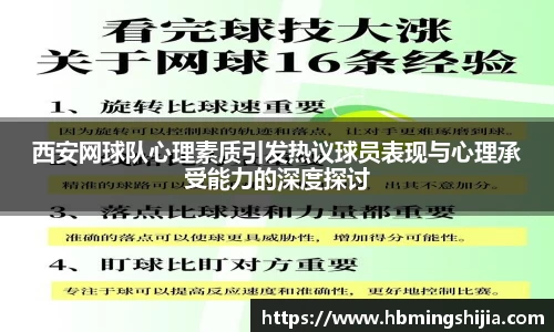 西安网球队心理素质引发热议球员表现与心理承受能力的深度探讨